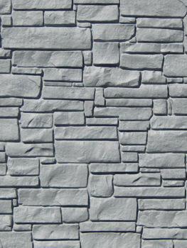 4ft x 8ft Gray Granite Allegheny Vinyl Fence
