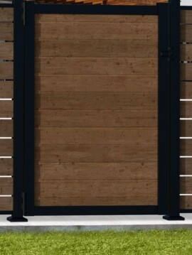 6' H x 46" W Gate Kit to Build Mixed Material Wood Gate