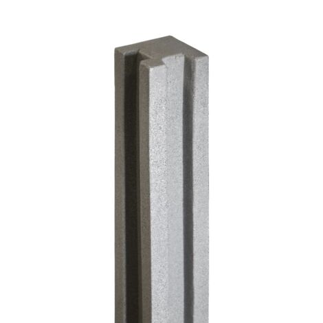 Gray Corner Post with Hardware 5" x 5" x 102"