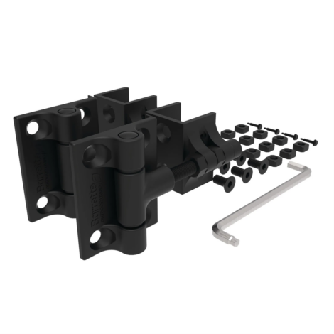 Replacement Estate Hinge for 2" Upright- Black 