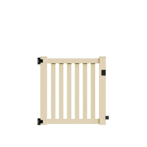 4'x46" Baltimore Walk Gate Tan