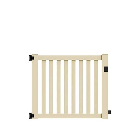 4'x58" Baltimore Walk Gate Tan